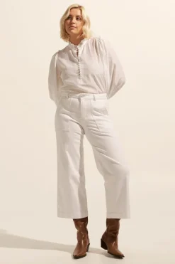 zoe kratzmann Rogue Jean-Porcelain|Women Bottoms