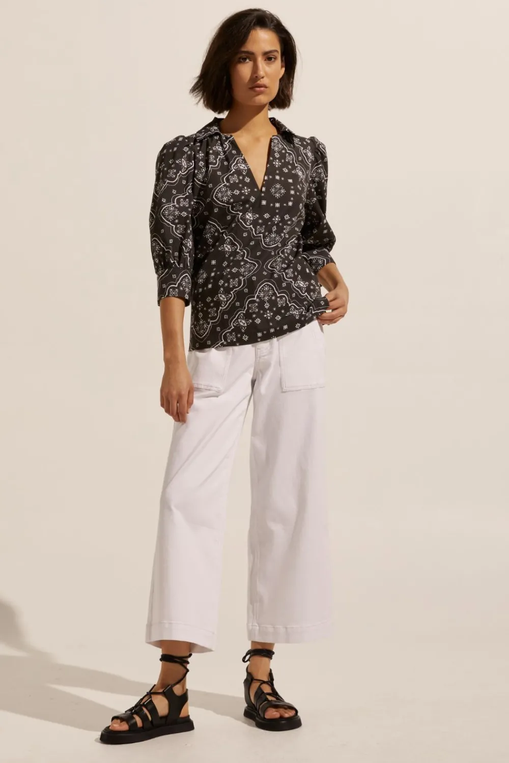 zoe kratzmann Rogue Jean-Porcelain|Women Bottoms