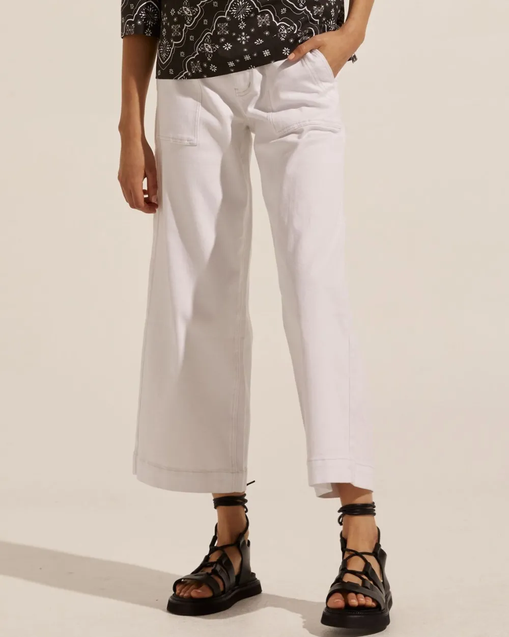 zoe kratzmann Rogue Jean-Porcelain|Women Bottoms