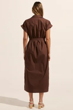 zoe kratzmann Rote Dress-Carob|Women Dresses