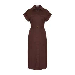 zoe kratzmann Rote Dress-Carob|Women Dresses