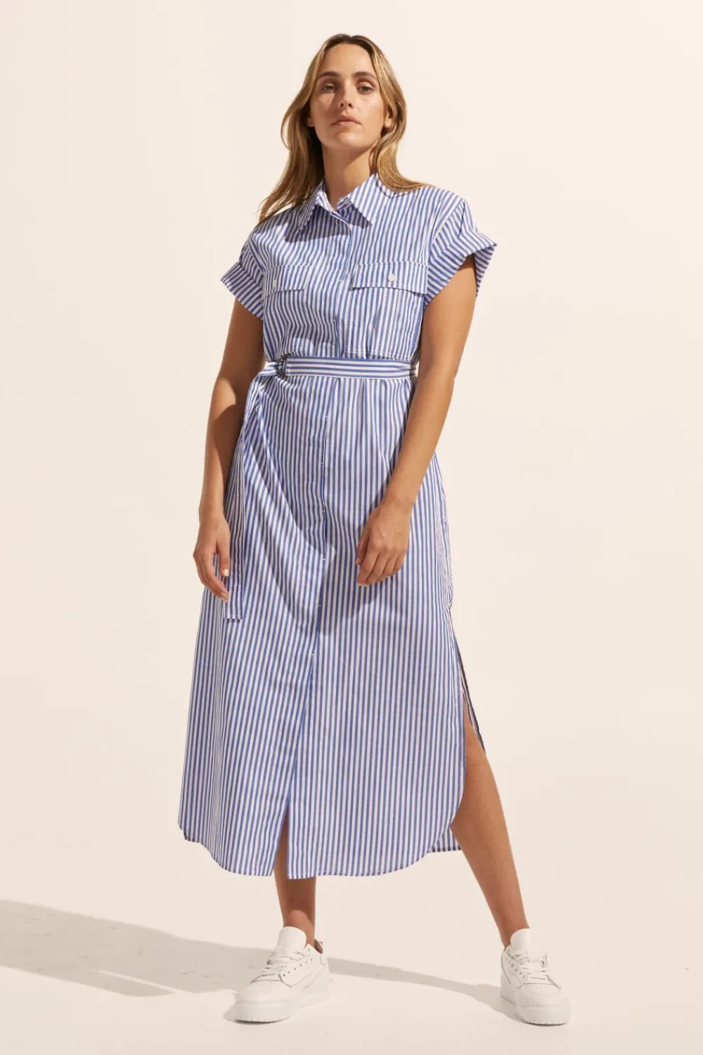 zoe kratzmann Rote Dress-Cobalt Stripe|Women Dresses