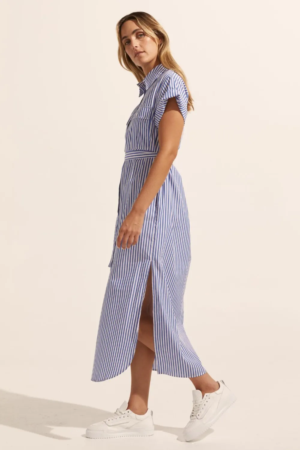 zoe kratzmann Rote Dress-Cobalt Stripe|Women Dresses