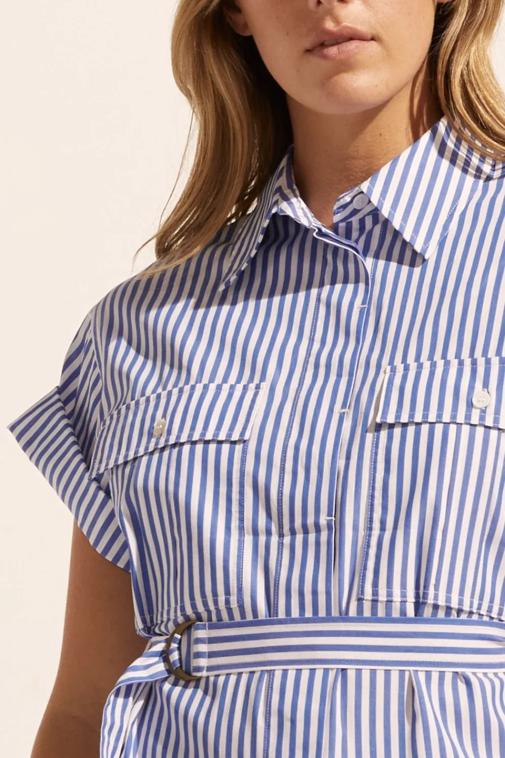 zoe kratzmann Rote Dress-Cobalt Stripe|Women Dresses