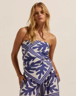 zoe kratzmann Scarf-Frond Wave|Women Tops