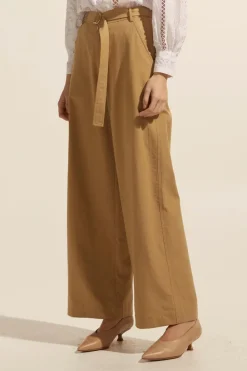 zoe kratzmann Scenic Pant-Toffee|Women Bottoms