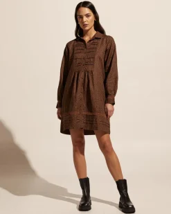 zoe kratzmann Scheme Dress-Toast Leopard|Women Dresses