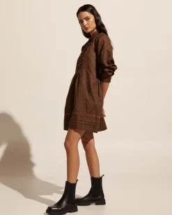 zoe kratzmann Scheme Dress-Toast Leopard|Women Dresses