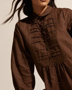 zoe kratzmann Scheme Dress-Toast Leopard|Women Dresses