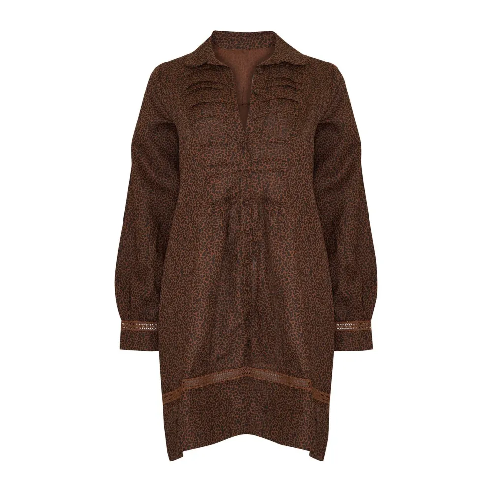 zoe kratzmann Scheme Dress-Toast Leopard|Women Dresses