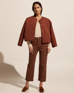 zoe kratzmann Sear Jacket-Hazelnut|Women Jackets
