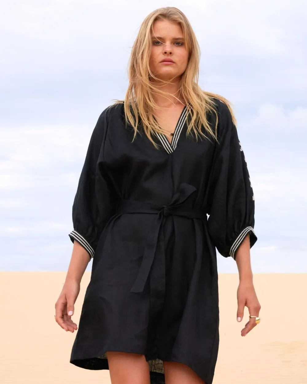 zoe kratzmann Season Dress-Black|Women Dresses