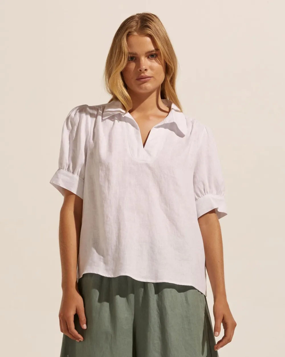 zoe kratzmann Serene Top-Porcelain|Women Tops