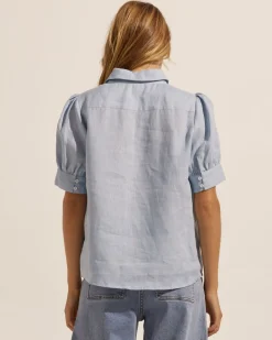 zoe kratzmann Serene Top-Sky|Women Tops