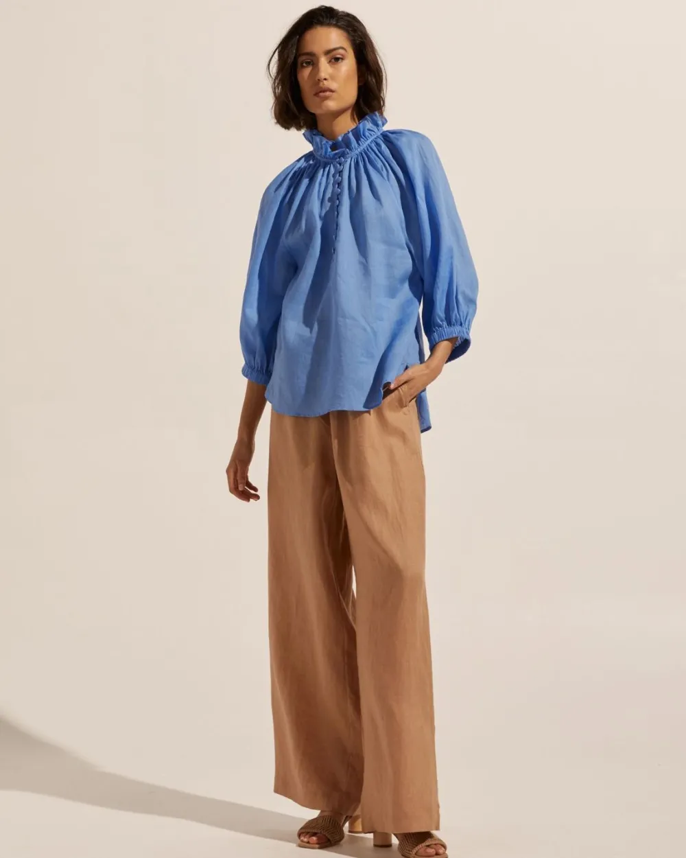zoe kratzmann Siesta Top-Azure|Women Tops
