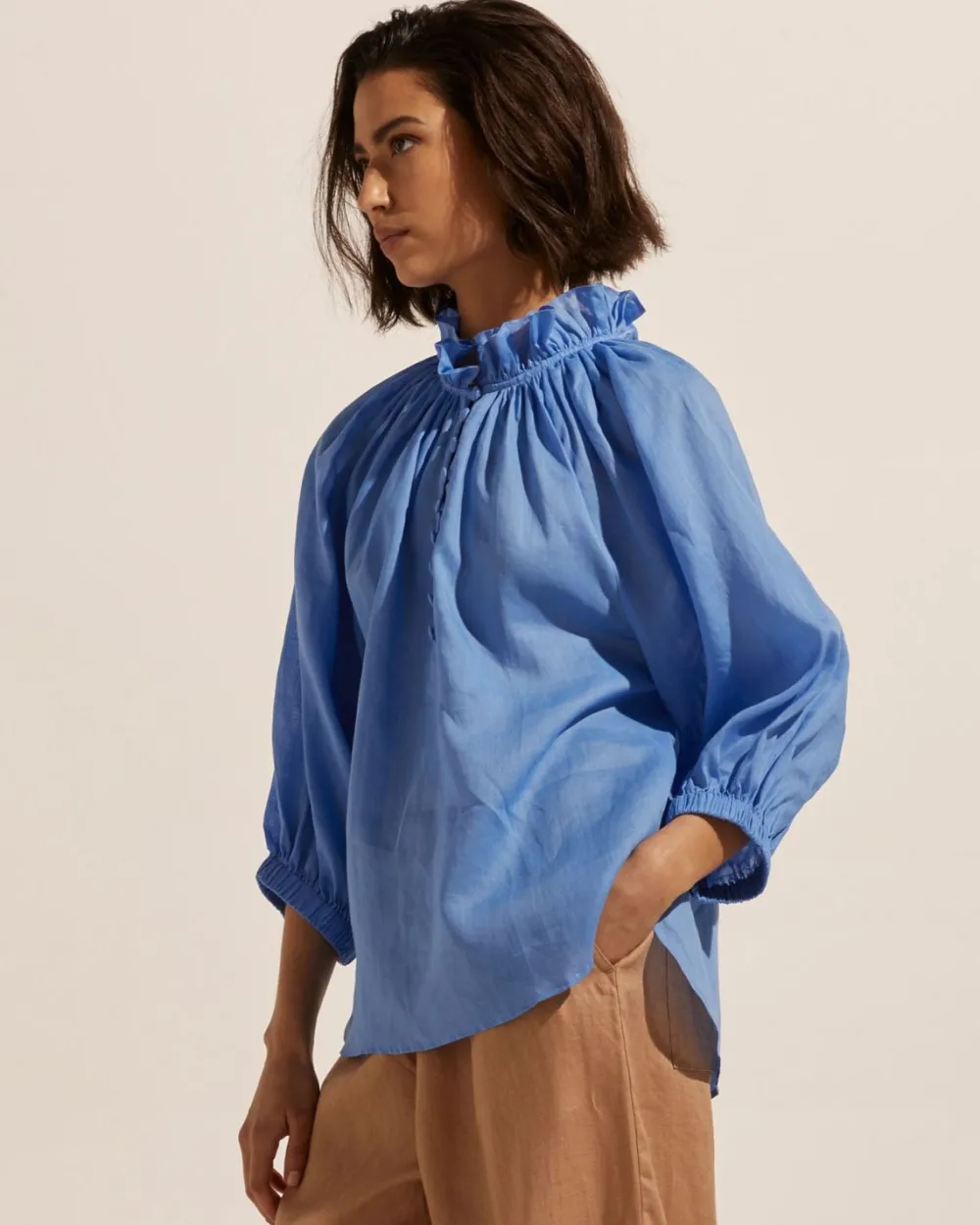 zoe kratzmann Siesta Top-Azure|Women Tops