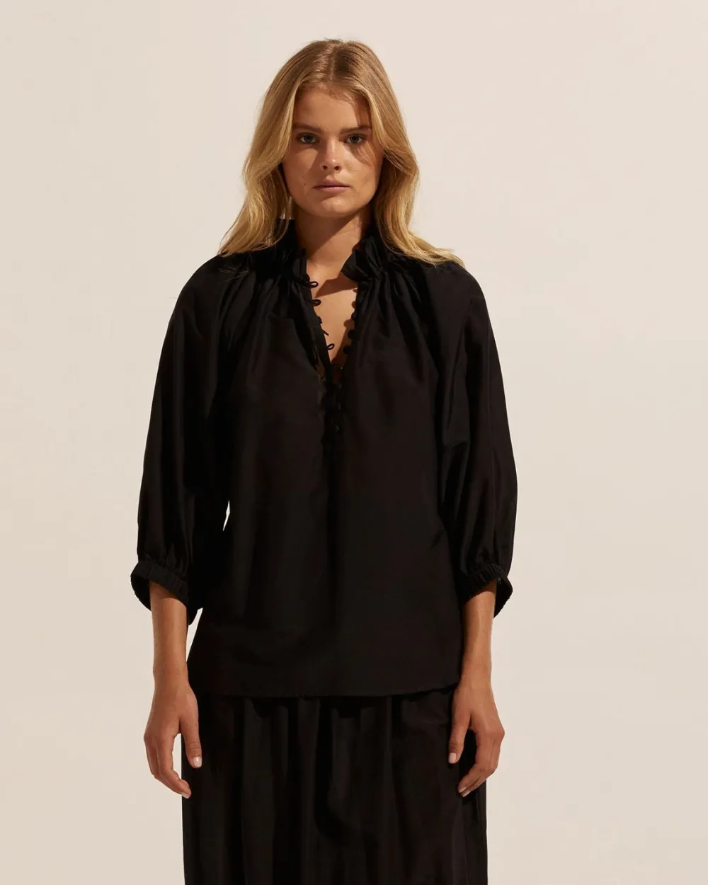 zoe kratzmann Siesta Top-Black|Women Tops