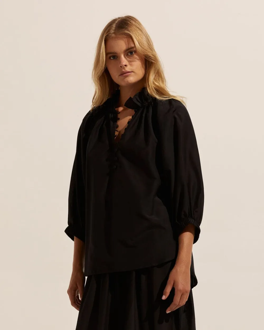 zoe kratzmann Siesta Top-Black|Women Tops