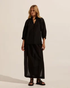 zoe kratzmann Siesta Top-Black|Women Tops