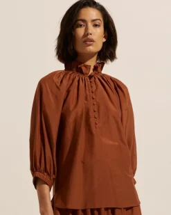 zoe kratzmann Siesta Top-Bronze|Women Tops