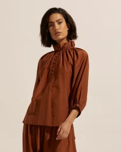 zoe kratzmann Siesta Top-Bronze|Women Tops