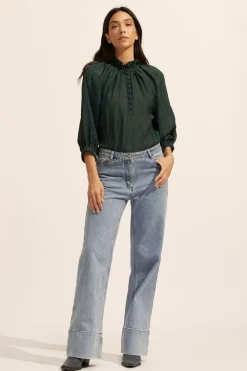 zoe kratzmann Siesta Top-Green|Women Tops