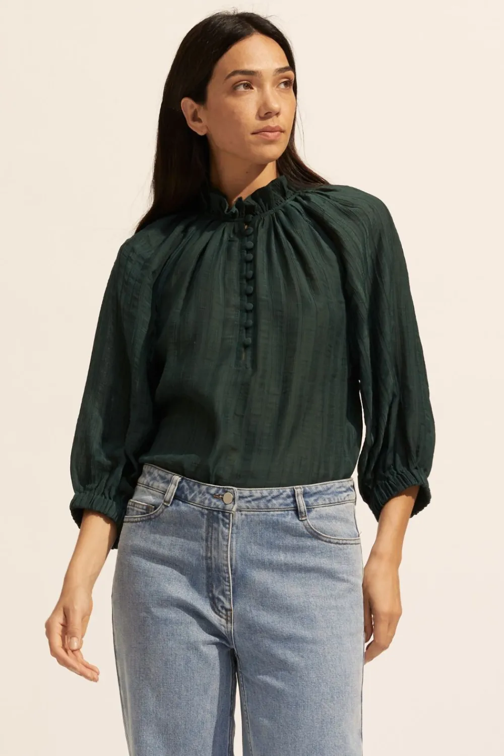 zoe kratzmann Siesta Top-Green|Women Tops