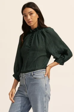 zoe kratzmann Siesta Top-Green|Women Tops