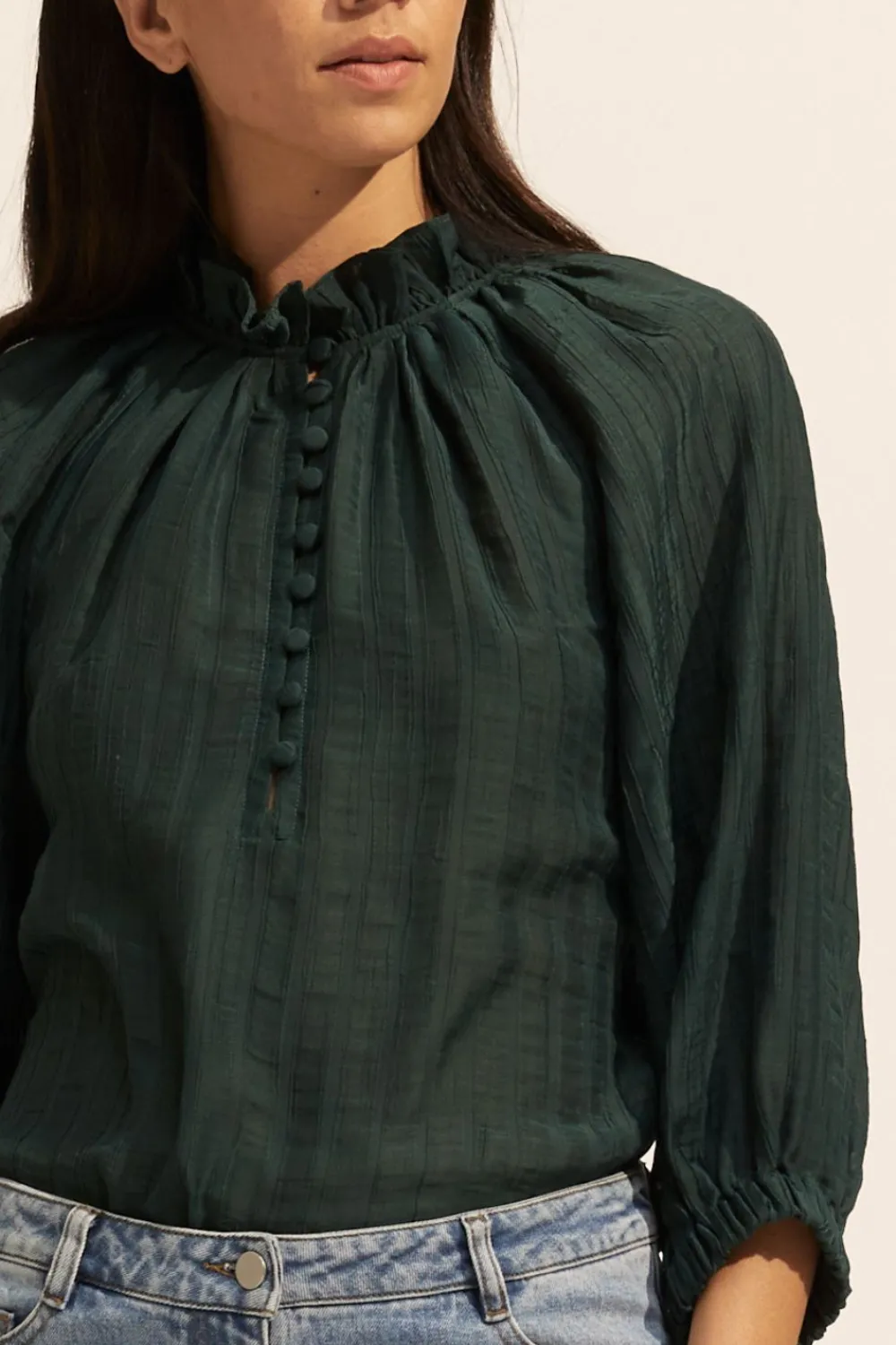 zoe kratzmann Siesta Top-Green|Women Tops