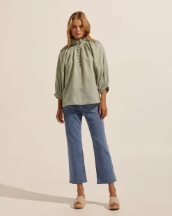 zoe kratzmann Siesta Top-Laurel|Women Tops