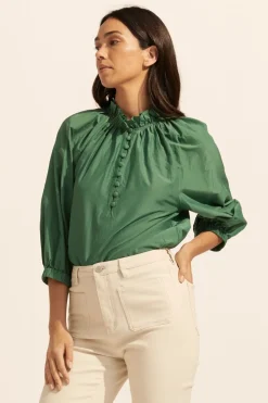zoe kratzmann Siesta Top-Pine|Women Tops