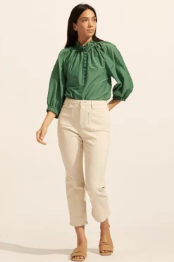 zoe kratzmann Siesta Top-Pine|Women Tops