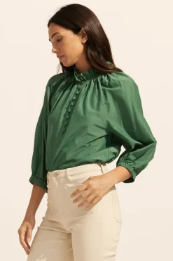 zoe kratzmann Siesta Top-Pine|Women Tops