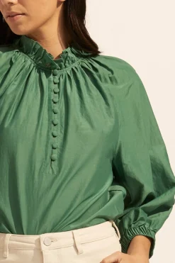 zoe kratzmann Siesta Top-Pine|Women Tops