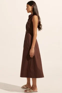 zoe kratzmann Snippet Dress-Carob|Women Dresses