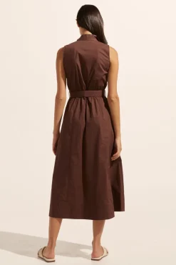 zoe kratzmann Snippet Dress-Carob|Women Dresses