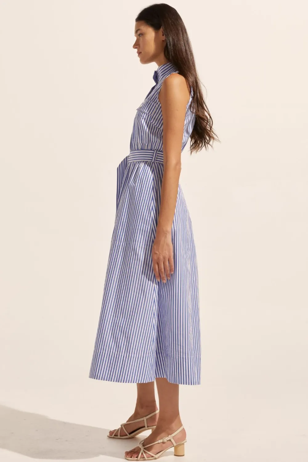 zoe kratzmann Snippet Dress-Cobalt Stripe|Women Dresses