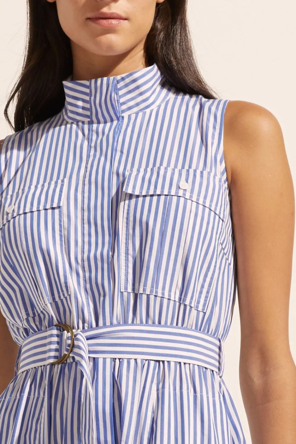 zoe kratzmann Snippet Dress-Cobalt Stripe|Women Dresses