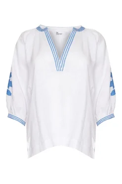 zoe kratzmann Solitude Top-Azure|Women Tops