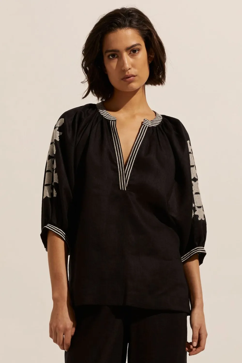 zoe kratzmann Solitude Top-Black|Women Tops