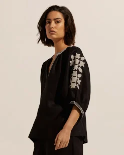 zoe kratzmann Solitude Top-Black|Women Tops