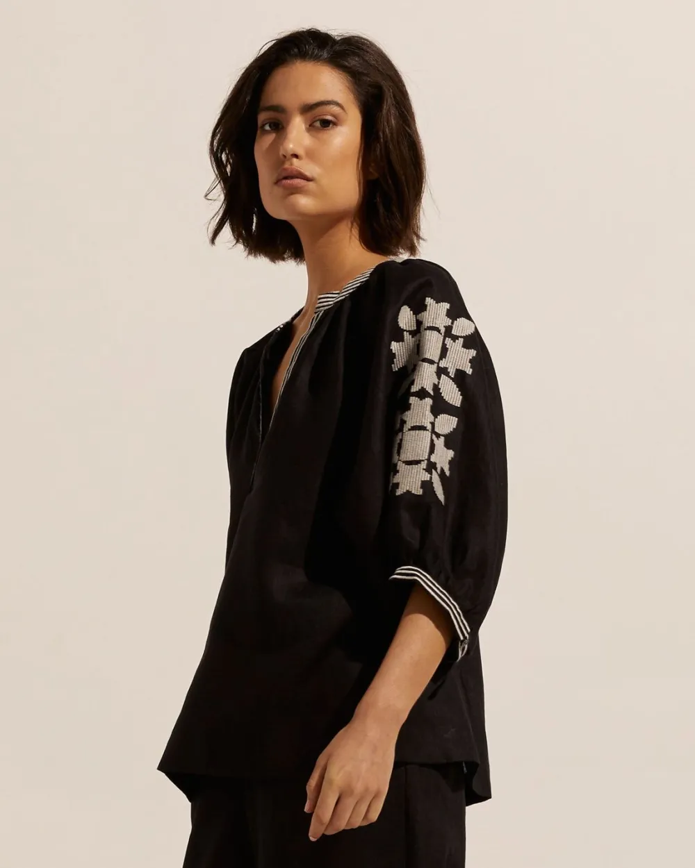 zoe kratzmann Solitude Top-Black|Women Tops