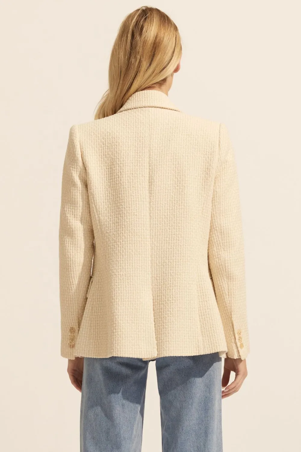 zoe kratzmann Spurt Jacket-Ecru|Women Jackets