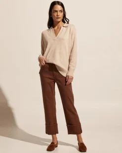 zoe kratzmann Squad Knit-Maize|Women Knitwear