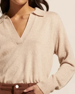 zoe kratzmann Squad Knit-Maize|Women Knitwear