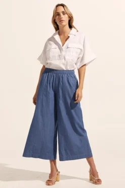 zoe kratzmann Stance Pant-Chambray|Women Bottoms