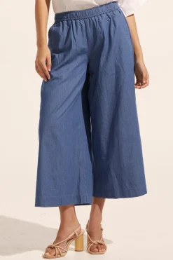 zoe kratzmann Stance Pant-Chambray|Women Bottoms