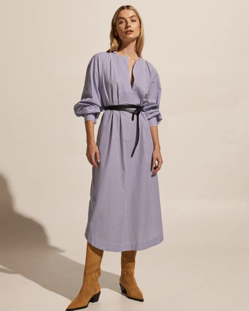 zoe kratzmann Standpoint Dress-Navy Stripe|Women Dresses
