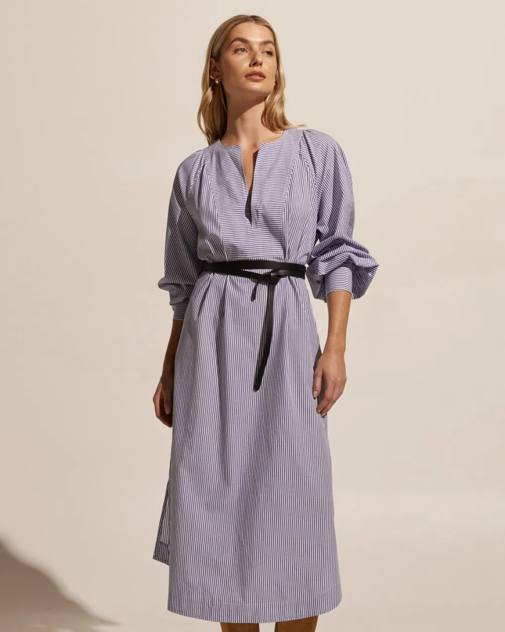 zoe kratzmann Standpoint Dress-Navy Stripe|Women Dresses