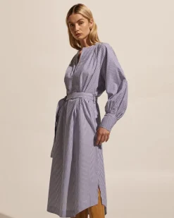 zoe kratzmann Standpoint Dress-Navy Stripe|Women Dresses